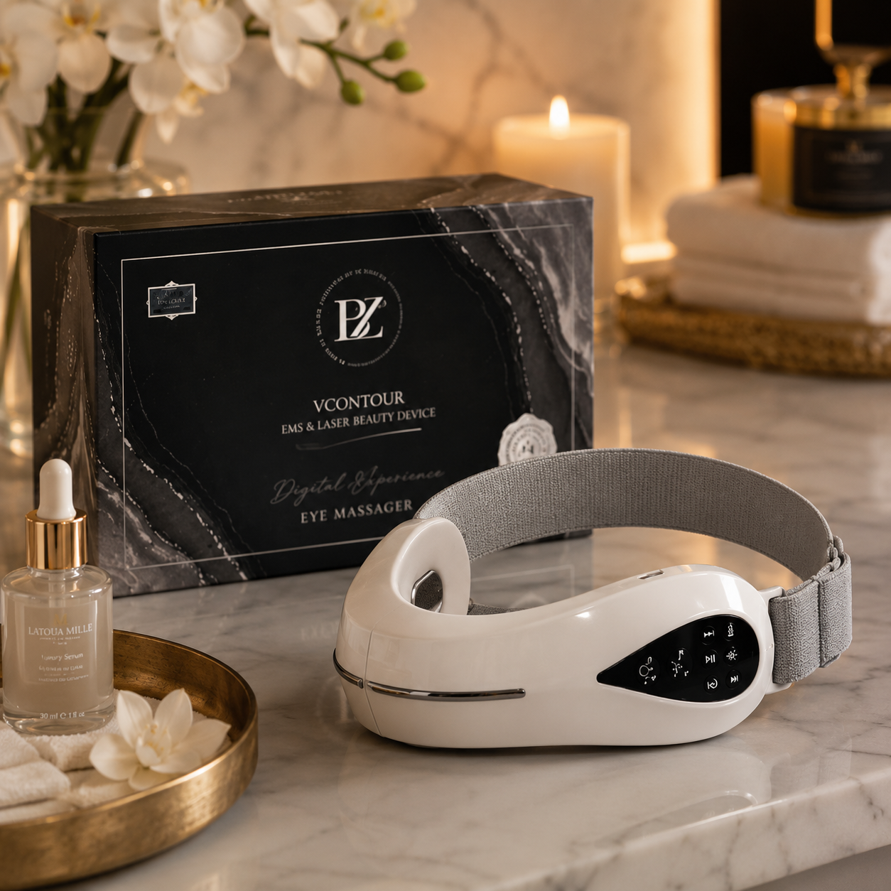 V-Contour EMS & LED Light Therapy Device