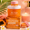 NCLA Beauty Hey, Sugar™ Papaya Vanilla Exfoliating Body Scrub + FREE Mini Lip Scrub