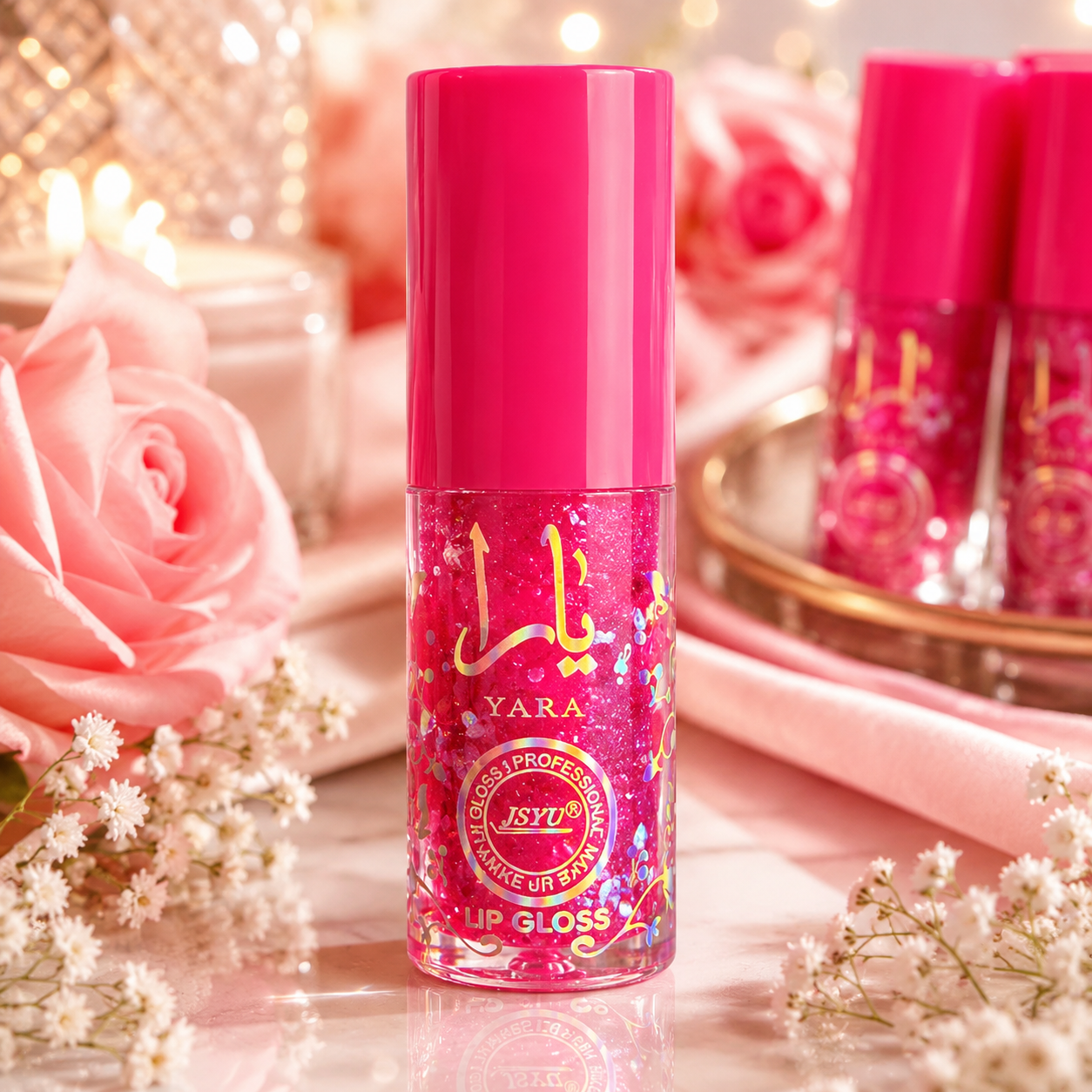 YARA Shimmer Lip Gloss – Sparkle, Shine & Softness