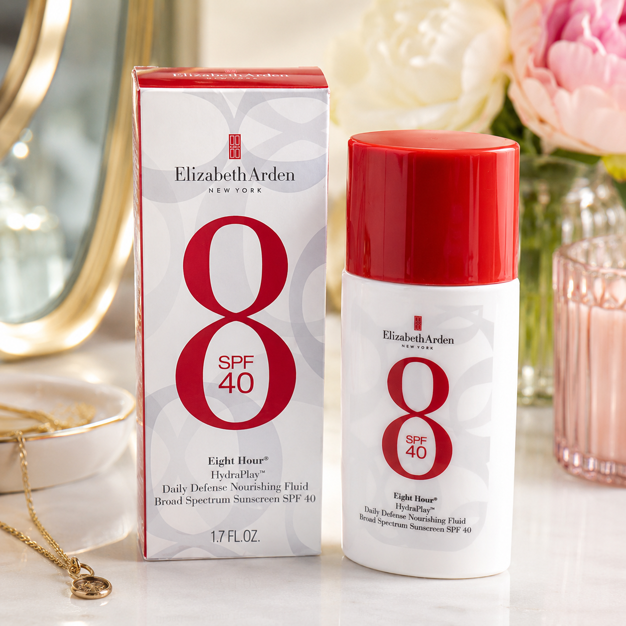 Elizabeth Arden Eight Hour® HydraPlay™ Daily Defense Nourishing Fluid SPF 40