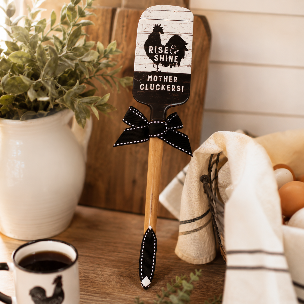 Rise & Shine "Mother Cluckers!" Decorative Spatula