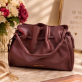 Badgley Mischka Wine Dumpling Tote Bag