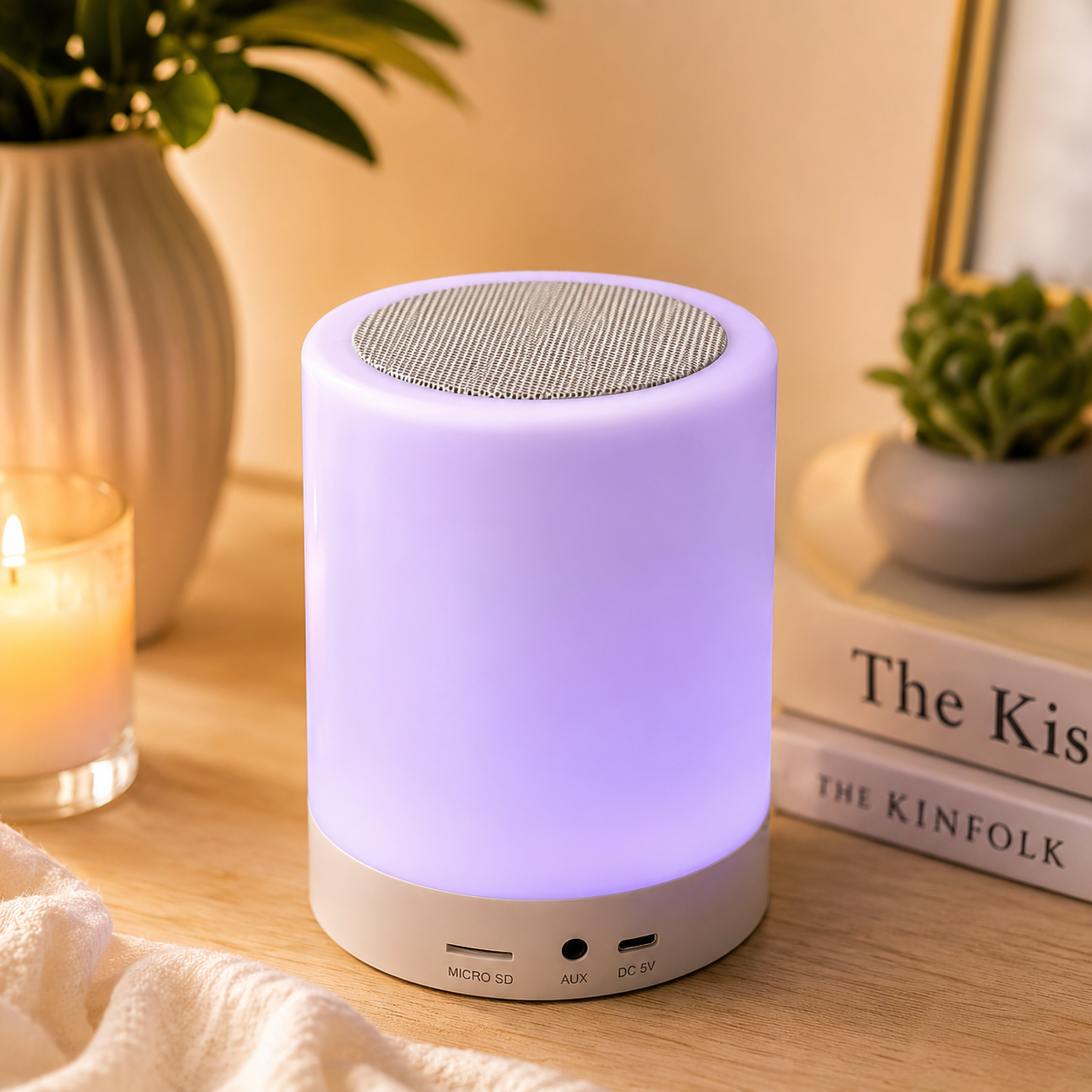 💜 Halo Mood Lamp &amp; Wireless Speaker 💜
