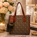 Valentino Orlandi Signature Monogram Tote Set
