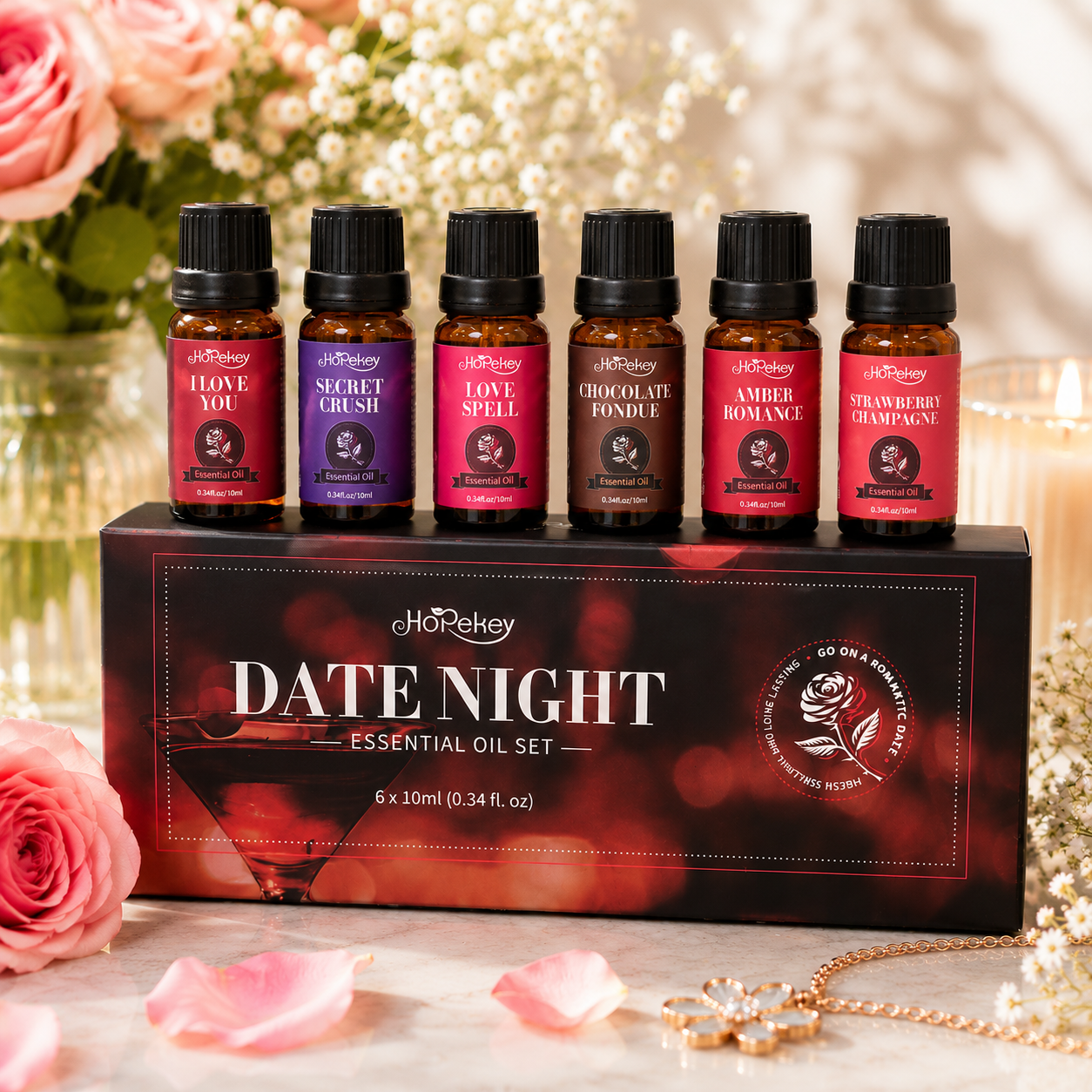 HoPeKey Date Night Essential Oil Collection