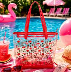 Cherry Clear Tote Bag