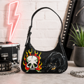 ED HARDY BLACK PANTHER SHOULDER BAG