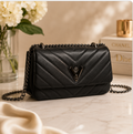 Valentino Orlandi Capricorn Crossbody – Gunmetal Edition
